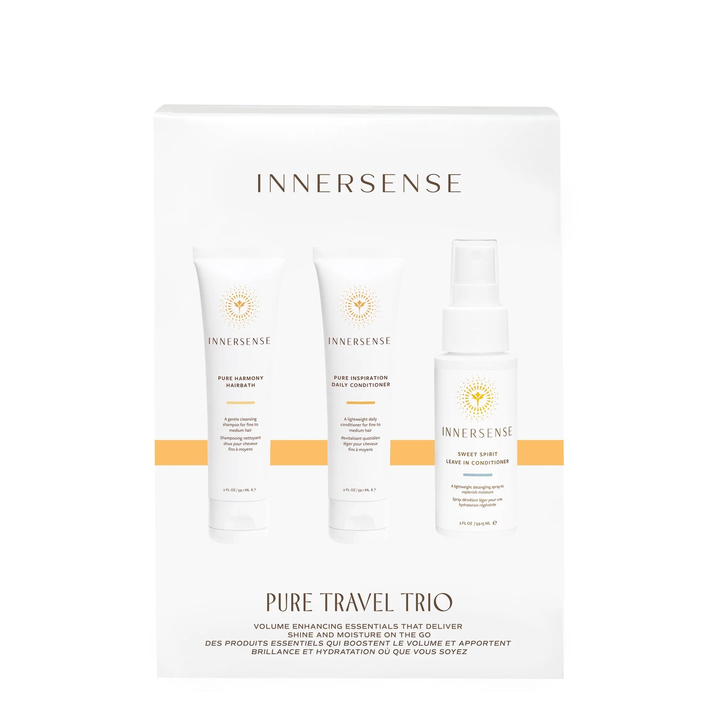 𝐓𝐫𝐚𝐯𝐞𝐥 𝐏𝐮𝐫𝐞 𝐓𝐫𝐚𝐯𝐞𝐥 𝐓𝐫𝐢𝐨 *mini set /fijn tot medium haar